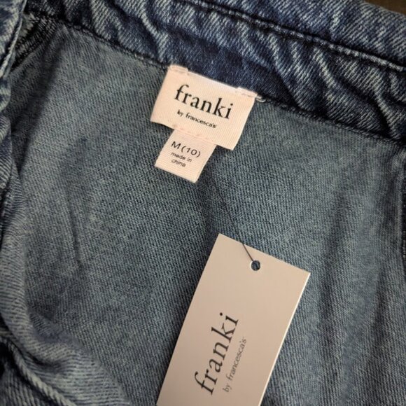 Franki by Francesca’s Denim Babydoll Dress – Girls Size M (10) - Picture 7 of 8